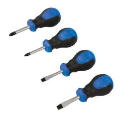 Silverline 4 Tournevis Courts Pour L'entretien Du Vélo