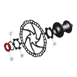 ASHIMA Adaptateur Disque De Frein 6 Trous Pour Moyeu Centerlock 7 ASHIMA Adaptateur Disque De Frein 6 Trous Pour Moyeu Centerlock -Fun Eco Bikes Boutique adaptateur disque de frein 6 trous pour moyeu centerlock 2