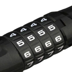 Antivol Câble à Code Pour Vélo 180 Cm ABUS Numero Black -Fun Eco Bikes Boutique antivol cable a code pour velo 180 cm abus numero black 2