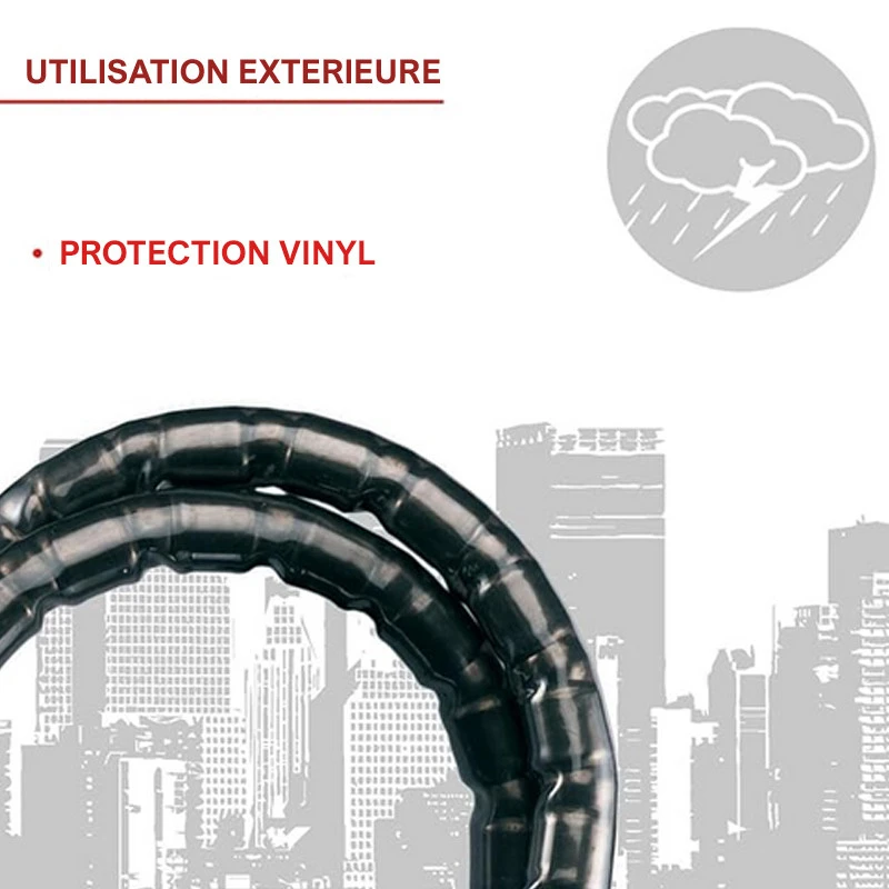 Antivol Robuste à Clés Pour Vélo 2 Antivol Robuste à Clés Pour Vélo – Image 2