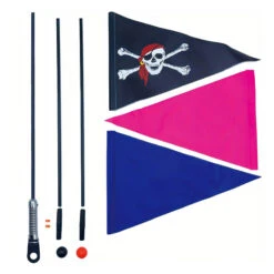 Assortiment De Drapeaux De Sécurité Pour Vélo