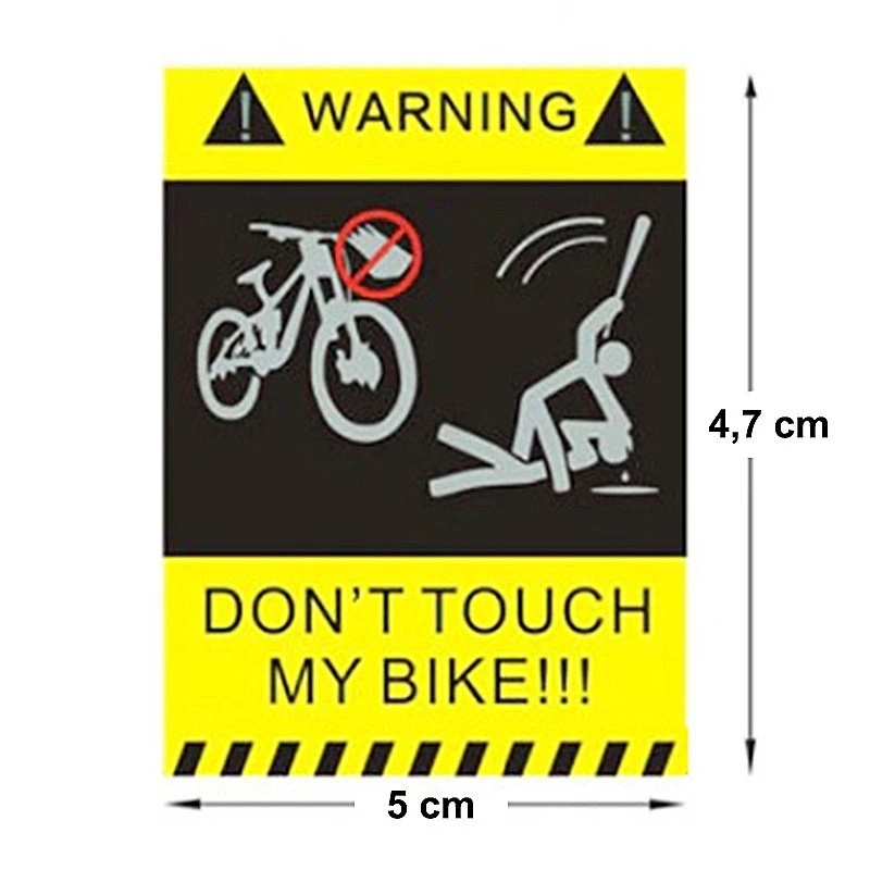 Autocollant De Cadre Vélo VTT 3D Résistant Aux Rayures 4 Autocollant De Cadre Vélo VTT 3D Résistant Aux Rayures – Image 4