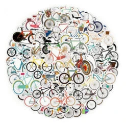 Autocollants Vélo Pour Décoration Et Personnalisation Sur Objets