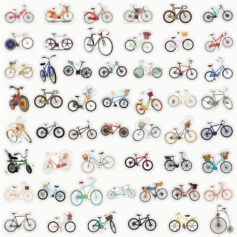 Autocollants Vélo Pour Décoration Et Personnalisation Sur Objets 7 Autocollants Vélo Pour Décoration Et Personnalisation Sur Objets – Image 7