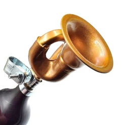 Avertisseur Sonore De Vélo Poire En Forme De Trompette - Cuivre -Fun Eco Bikes Boutique avertisseur sonore de velo poire en forme de trompette cuivre 2