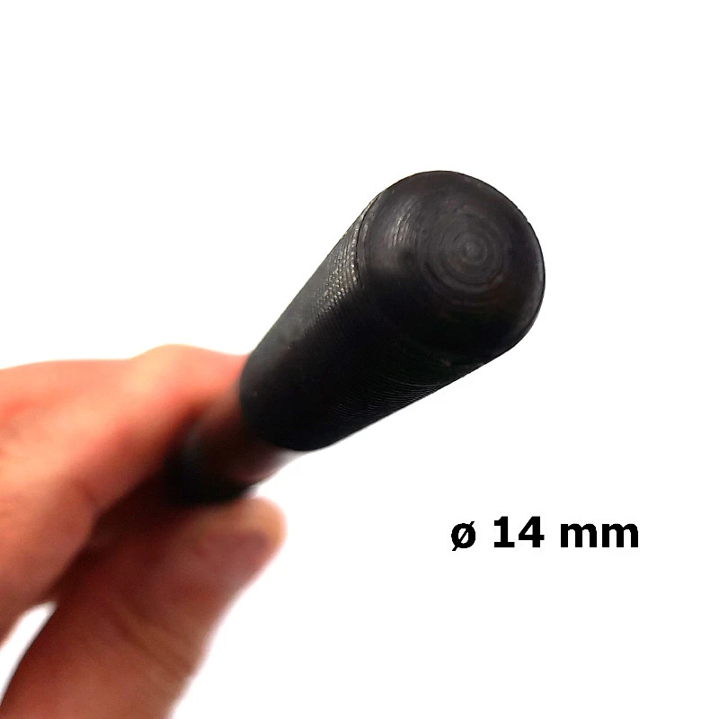 Axe Plein D14mm L140 Mm Moyeu Roue Avant BMX 3 Axe Plein D14mm L140 Mm Moyeu Roue Avant BMX – Image 3