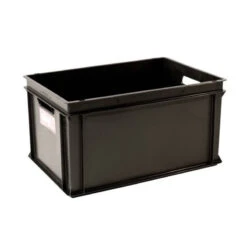 Bac Plastique Pour Remorque Roland Mini Boy Noir