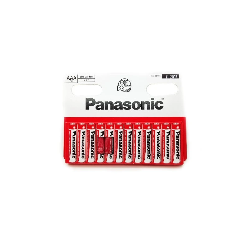 Blister De 12 Piles PANASONIC LR03 - 1,5 Volts 1 Blister De 12 Piles PANASONIC LR03 - 1,5 Volts