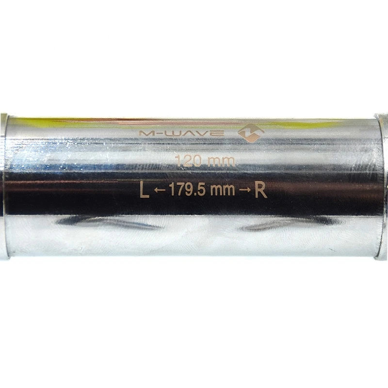 M-Wave Boîtier De Pédalier Chromé FAT BIKE 179,5 Mm 6 M-Wave Boîtier De Pédalier Chromé FAT BIKE 179,5 Mm – Image 6