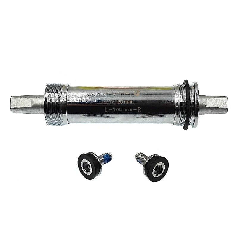 M-Wave Boîtier De Pédalier Chromé FAT BIKE 179,5 Mm 1 M-Wave Boîtier De Pédalier Chromé FAT BIKE 179,5 Mm