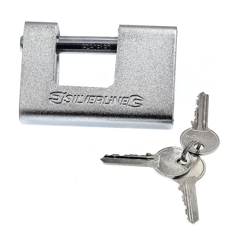 Silverline Cadenas Blindé Monobloc 5 Silverline Cadenas Blindé Monobloc – Image 5