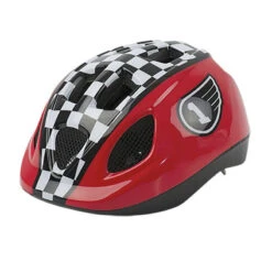 Casque Bébé Maxxus Race Rouge Et Noir 46-53 Cm