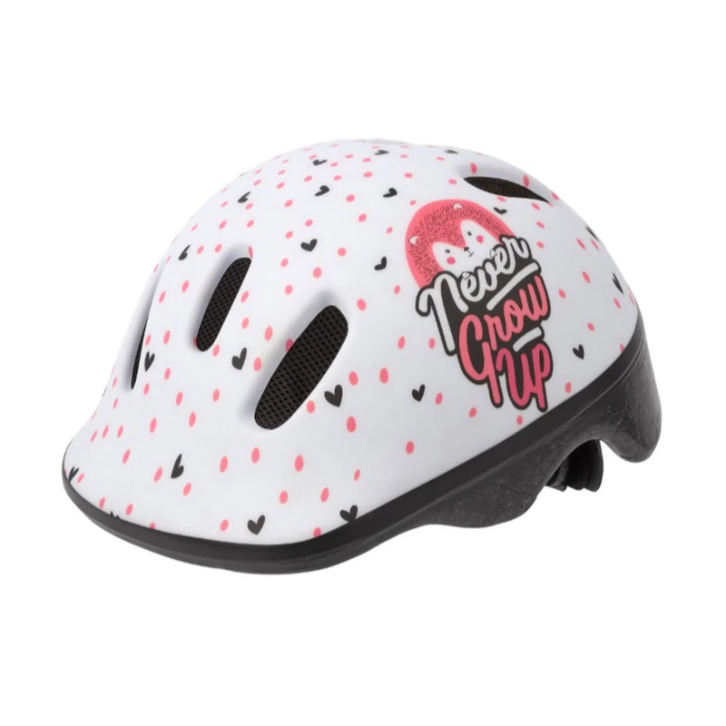 Casque Bébé POLISPORT Hoggy Blanc Et Rose Taille XXS 1 Casque Bébé POLISPORT Hoggy Blanc Et Rose Taille XXS