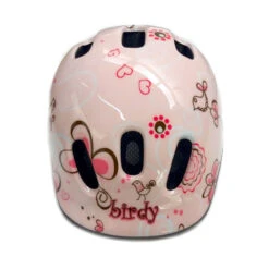 POLISPORT Casque Enfant BIRDY Pink 44 - 48 Cm -Fun Eco Bikes Boutique casque enfant birdy pink 44 48 cm 2