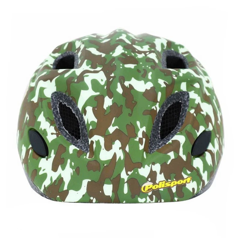 POLISPORT Casque Enfant Junior Army Taille S 52/56 Cm Avec éclairage Led 3 POLISPORT Casque Enfant Junior Army Taille S 52/56 Cm Avec éclairage Led – Image 3