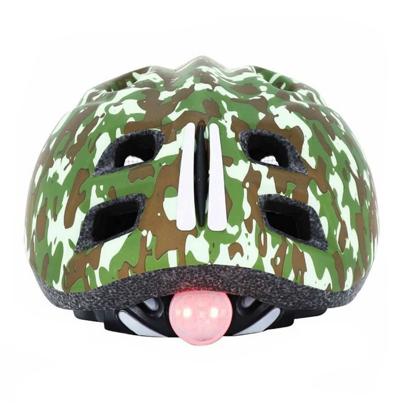 POLISPORT Casque Enfant Junior Army Taille S 52/56 Cm Avec éclairage Led 7 POLISPORT Casque Enfant Junior Army Taille S 52/56 Cm Avec éclairage Led – Image 7