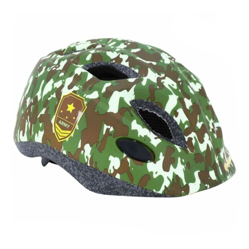 POLISPORT Casque Enfant Junior Army Taille S 52/56 Cm Avec éclairage Led 1 POLISPORT Casque Enfant Junior Army Taille S 52/56 Cm Avec éclairage Led
