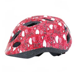 Casque Enfant POLISPORT Junior Love Avec éclairage Led - 52-56 Cm -Fun Eco Bikes Boutique casque enfant polisport junior love avec eclairage led 52 56 cm 3