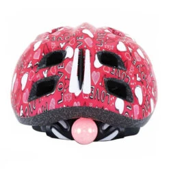 Casque Enfant POLISPORT Junior Love Avec éclairage Led - 52-56 Cm -Fun Eco Bikes Boutique casque enfant polisport junior love avec eclairage led 52 56 cm 5
