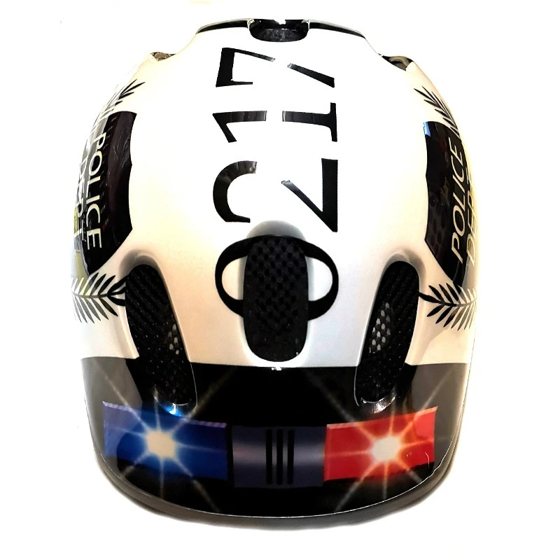 VENTURA Casque Police Américaine Pour La Sécurité De L'enfant à Vélo 4 VENTURA Casque Police Américaine Pour La Sécurité De L'enfant à Vélo – Image 4