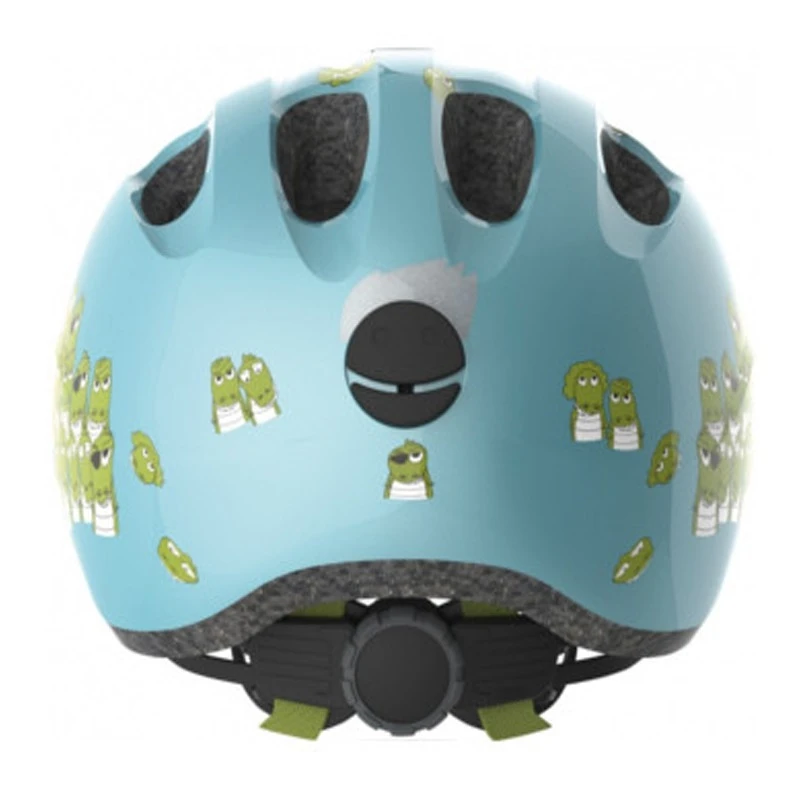 Casque Vélo Bébé Blue Croco Smiley ABUS 5 Casque Vélo Bébé Blue Croco Smiley ABUS – Image 5