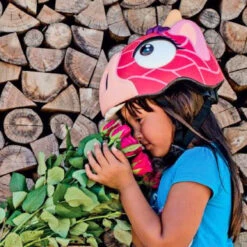 Casque Vélo Enfant Girafe Crazy Safety -Fun Eco Bikes Boutique casque velo enfant girafe crazy safety 3