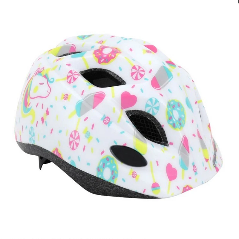 Casque Vélo Enfant Polisport Lollipops Blanc 48/52cm Réglable 2 Casque Vélo Enfant Polisport Lollipops Blanc 48/52cm Réglable – Image 2