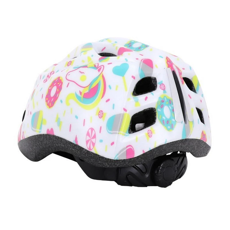 Casque Vélo Enfant Polisport Lollipops Blanc 48/52cm Réglable 5 Casque Vélo Enfant Polisport Lollipops Blanc 48/52cm Réglable – Image 5