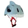 Casque Vélo Enfant Requin Gris Crazy Safety -Fun Eco Bikes Boutique casque velo enfant requin gris crazy safety