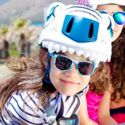 Casque Vélo Enfant Tigre Blanc Crazy Safety 10 Casque Vélo Enfant Tigre Blanc Crazy Safety -Fun Eco Bikes Boutique casque velo enfant tigre blanc crazy safety 4