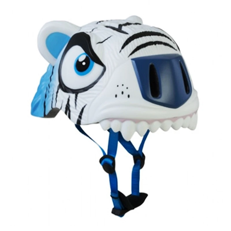Casque Vélo Enfant Tigre Blanc Crazy Safety 1 Casque Vélo Enfant Tigre Blanc Crazy Safety