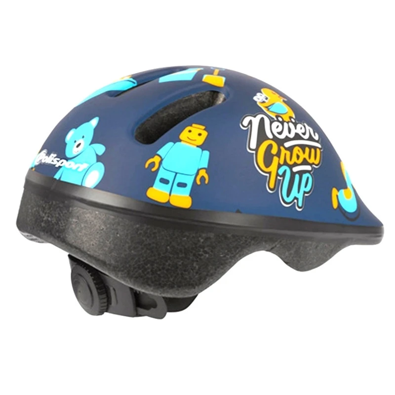 Casque Vélo Pour Bébé XXS Baby Bleu Et Jaune Polisport 3 Casque Vélo Pour Bébé XXS Baby Bleu Et Jaune Polisport – Image 3