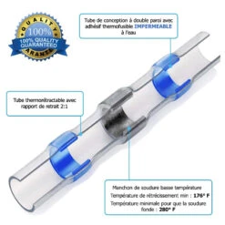 Coffret 500 Manchons Thermo-soudable Auto Soudeur étanche -Fun Eco Bikes Boutique coffret 500 manchons thermo soudable auto soudeur etanche 3