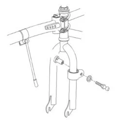 Colliers De Fixation Pour Trail Gator Sur Vélo Enfant -Fun Eco Bikes Boutique colliers de fixation pour trail gator sur velo enfant 1