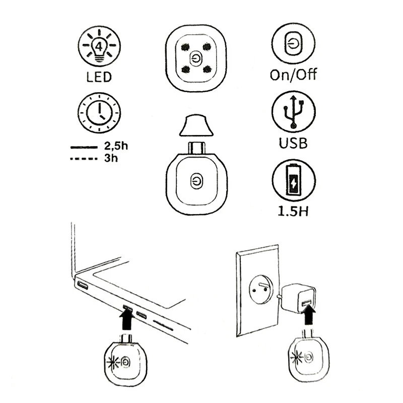 Couvre Casque CORSA Avec Led Intégrée WOWOW 12 Couvre Casque CORSA Avec Led Intégrée WOWOW – Image 12
