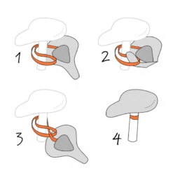 Couvre-selle Bike Cap Motif Fraises 7 Couvre-selle Bike Cap Motif Fraises -Fun Eco Bikes Boutique couvre selle bike cap motif fraises 3