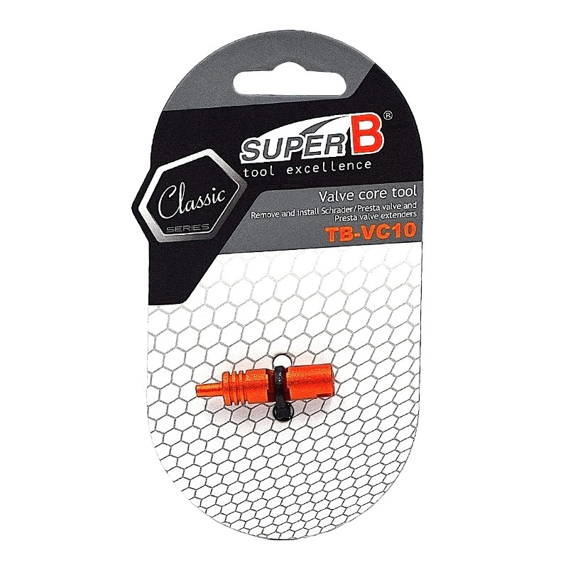 Super B Démonte-Obus Pour Valves Presta Schrader Et Prolongateurs De Valve 2 Super B Démonte-Obus Pour Valves Presta Schrader Et Prolongateurs De Valve – Image 2