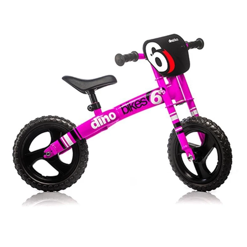 Draisienne Dino Bikes Runner Moto 12’’ Fushia 1 Draisienne Dino Bikes Runner Moto 12’’ Fushia