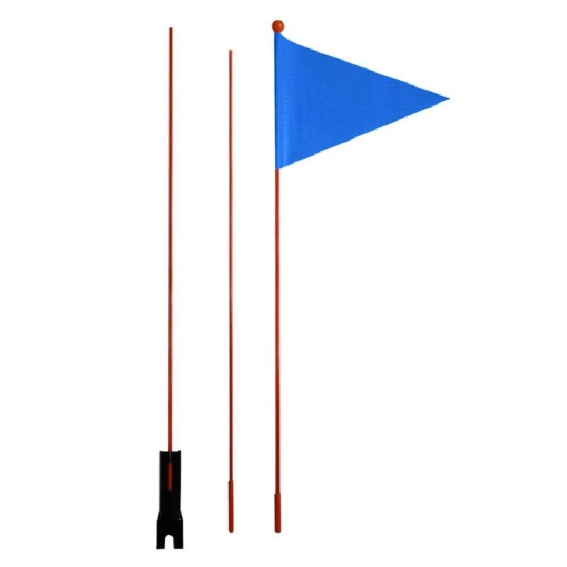 M-Wave Drapeau De Sécurité 1,80 M Pour Vélo Avec Fanion Bleu 1 M-Wave Drapeau De Sécurité 1,80 M Pour Vélo Avec Fanion Bleu