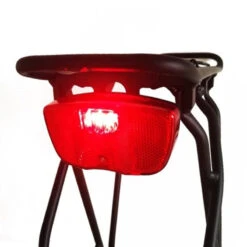 Eclairage Arrière 3 LED Sur Porte-bagage De Vélo -Fun Eco Bikes Boutique eclairage arriere 3 led sur porte bagage de velo 1
