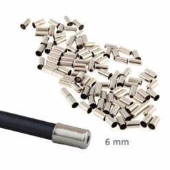 Shimano Embouts De Gaine Frein SIS SP 6 Mm - 25 Pièces