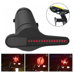 Feu Arrière De Vélo Intelligent à Friction Ventilé USB Et Bluetooth -Fun Eco Bikes Boutique feu arriere de velo intelligent a friction ventile 1