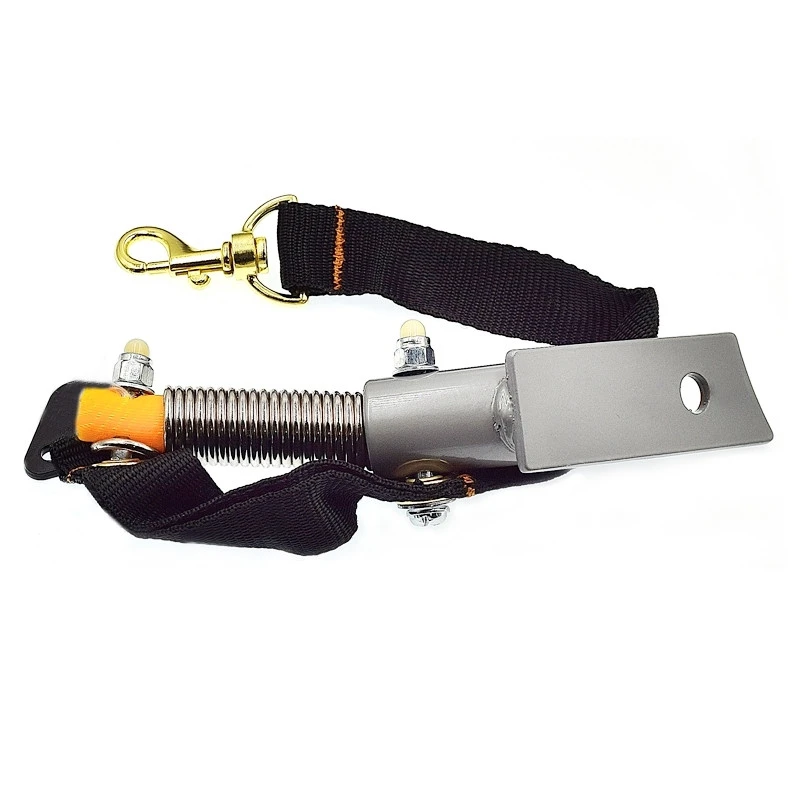 Fixation Remorque Vélo Sur Axe De Roue Avec Ressort Et Sangle De Sécurité 3 Fixation Remorque Vélo Sur Axe De Roue Avec Ressort Et Sangle De Sécurité – Image 3