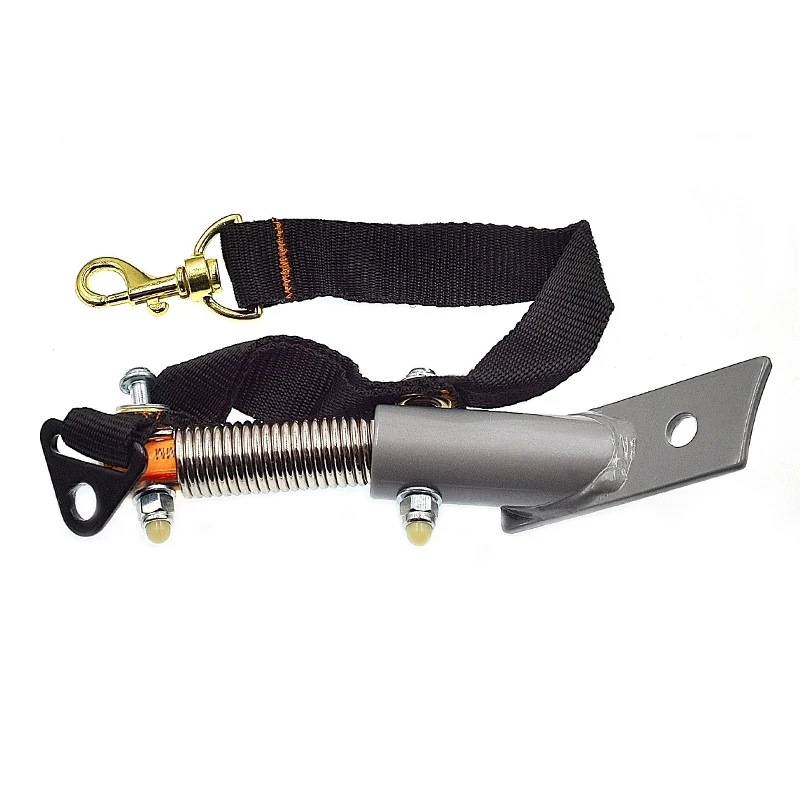 Fixation Remorque Vélo Sur Axe De Roue Avec Ressort Et Sangle De Sécurité 1 Fixation Remorque Vélo Sur Axe De Roue Avec Ressort Et Sangle De Sécurité