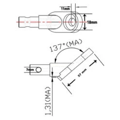 M-Wave Fixation Sur Roue Arrière Du Vélo Pour Remorque Enfants -Fun Eco Bikes Boutique fixation sur roue arriere du velo pour remorque enfants 4