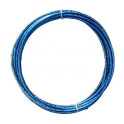 Gaine De Frein Vélo Bleu Et Chrome