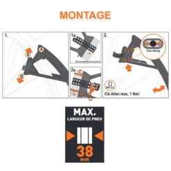 Garde-Boue Avant SKS GERMANY S-BOARD 28" 7 Garde-Boue Avant SKS GERMANY S-BOARD 28" -Fun Eco Bikes Boutique garde boue avant sks germany s board 28 3