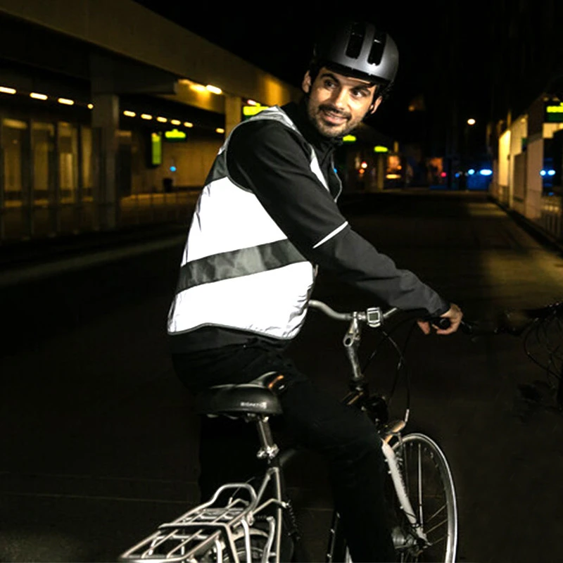 Gilet De Sécurité Cycliste Avec Bandes Réfléchissantes Roadie Wowow 2 Gilet De Sécurité Cycliste Avec Bandes Réfléchissantes Roadie Wowow – Image 2
