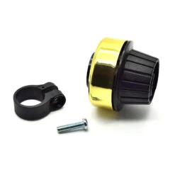 Grip Bell Gold : Sonnette Poignée Tournante -Fun Eco Bikes Boutique grip bell gold sonnette poignee tournante 2