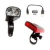 Kit éclairage Vélo Avant/arrière Rechargeable Sur Port USB -Fun Eco Bikes Boutique kit eclairage velo avant arriere rechargeable sur port usb